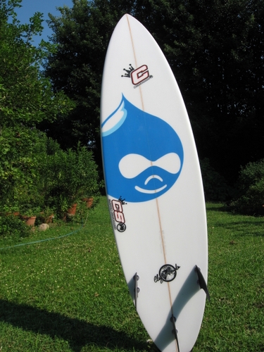 Drupal surfboard